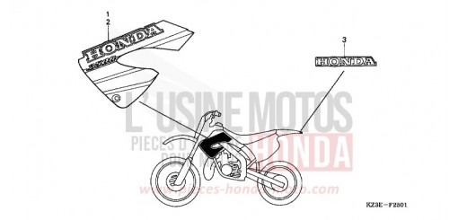 MARKE (2) CR250R1 de 2001